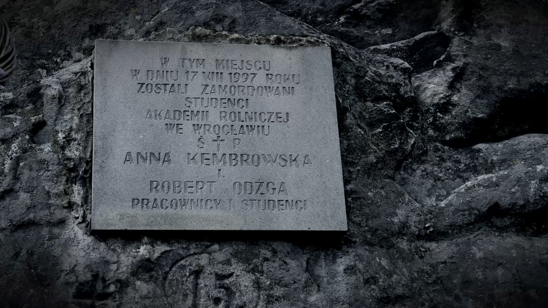 Tablica Narożnik, studenci Kembrowska, Odżga